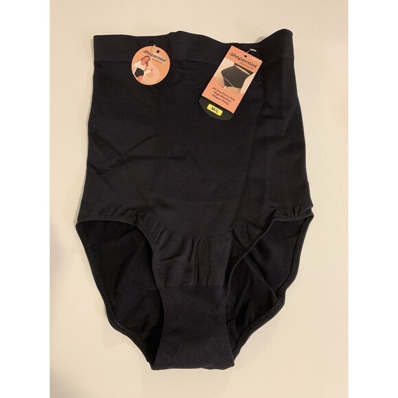 New Shapermint All Day High Waisted Shaper Panty Medium Large M / L NWT Black - Picture 1 of 5